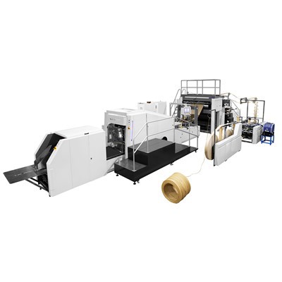 Twisted Rope Handle Paper Bag Making Machine